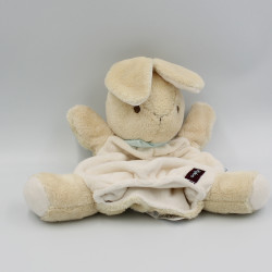 Doudou marionnette lapin beige blanc Les Amis KALOO