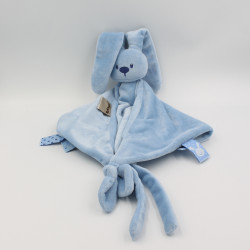 Doudou plat triangle lapin bleu Lapidou NATTOU