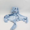 Doudou plat triangle lapin bleu Lapidou NATTOU
