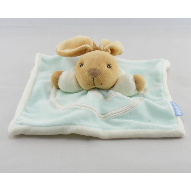 Doudou plat lapin candies candy couleur pastel KALOO