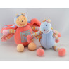 Doudou hochet coccinelle Zéphir et Zoé MOULIN ROTY 