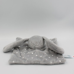 Doudou plat lapin gris étoiles SIMBA TOYS