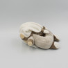 Doudou et compagnie hochet ours blanc beige marron Graines de doudou