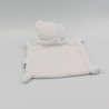 Doudou plat ours blanc IKKS LOT DE 3