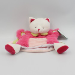 Doudou et compagnie chat rose blanc vert EUREKA KIDS