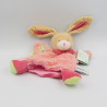 Doudou et compagnie lapin rose vert EUREKA KIDS