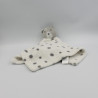 Doudou plat ours blanc pois gris PRIMARK EARLY DAYS