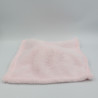 Doudou plat couverture renard orange rose