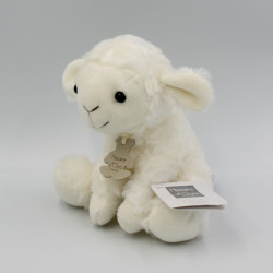 Doudou mouton blanc HISTOIRE D'OURS