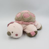 Doudou tortue rose marron NATTOU