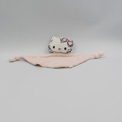 Doudou plat Hello Kitty rose