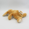Doudou lapin beige blanc NICKY TOYS