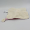 Doudou plat souris rose coeur jaune dentition CHICCO