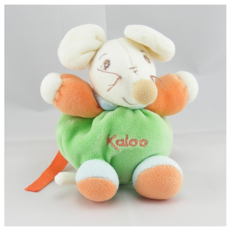 Mini doudou Souris verte KALOO 