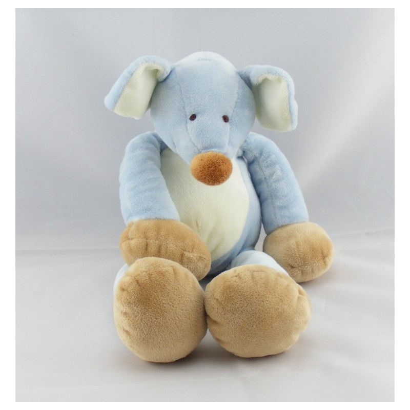 Doudou souris bleu Nicotoy 