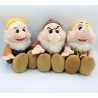 Peluche les sept nains de Blanche neige au complet DISNEY