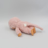 Ancienne Peluche Singe Kiki rose AJENA