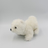 Peluche chien blanc PELUX 