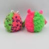Peluche Monstaz monstre boule rose vert TY