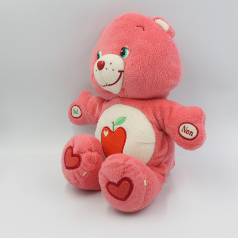 Peluche Bisounours jaune soleil  Grosjojo CARE BEARS 2011