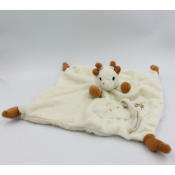 Doudou Plat Sophie la Girafe attache tétine VULLI lot de 2