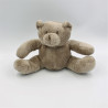Doudou ours gris beige OBAIBI