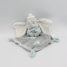 Doudou plat Dumbo gris bleu blanc étoiles DISNEY BABY