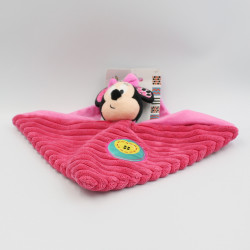 Doudou plat Minnie rose velours DISNEY