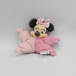 Doudou semi plat souris Minnie rose DISNEY BABY