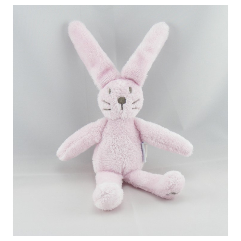 Mini Doudou lapin bleu JACADI