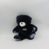 Doudou peluche ours bleu marine TARTINE ET CHOCOLAT