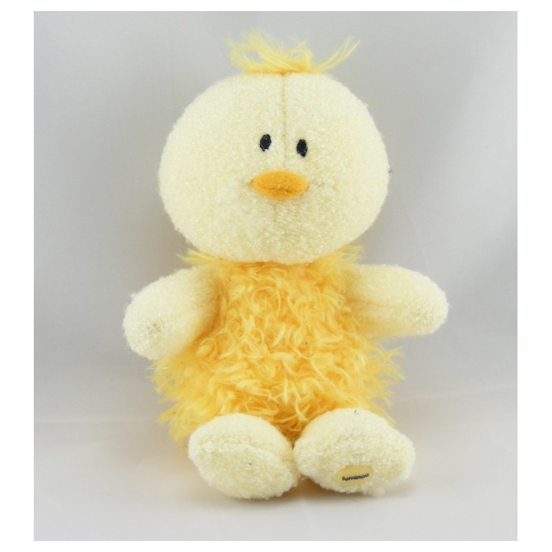 Doudou canard poussin jaune LUMINOU