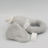 Doudou hochet éléphant gris blanc bleu étoiles Dumbo DISNEY BABY