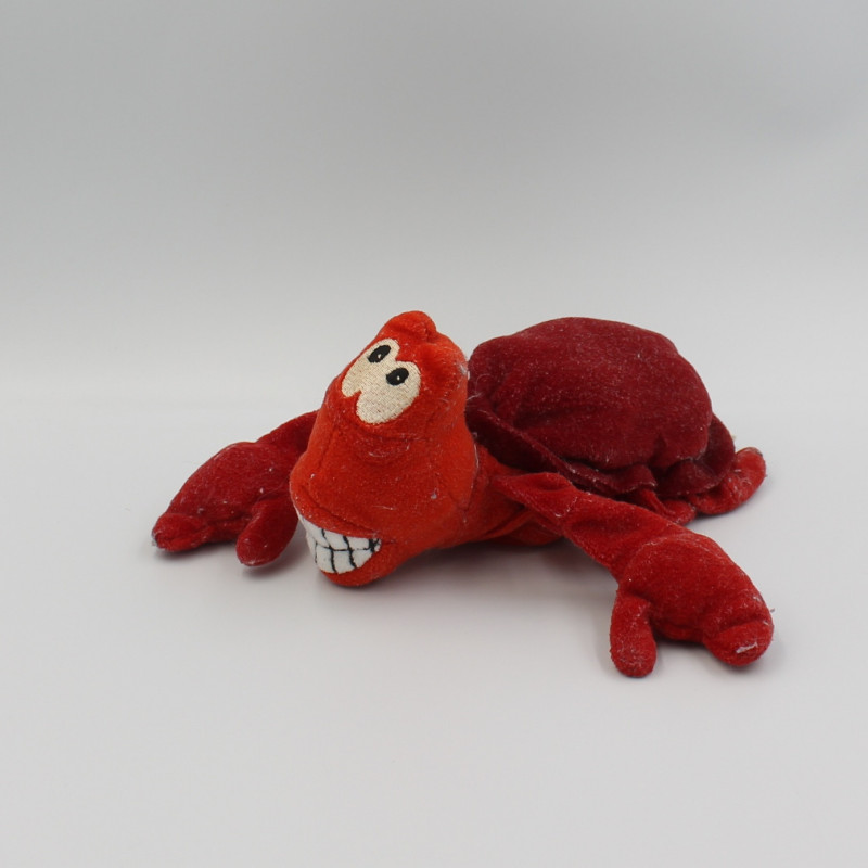 Peluche crabe Sébastien La petite Sirène DISNEY