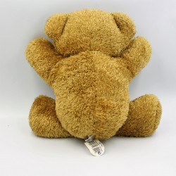 Peluche ours marron brillant MINOUCHE