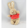 Doudou lapin maillot rouge BENGY