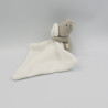 Doudou hippopotame gris mouchoir JACADI