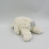 Doudou peluche ours blanc HISTOIRE D'OURS