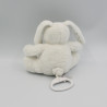 Doudou musical lapin blanc étoiles SIMBA TOYS KIABI