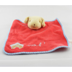 Doudou plat chien bleu Wouf niche BENGY