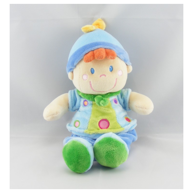 Doudou rose lutin fille MOTS D'ENFANTS