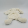 Doudou plat lapin blanc LA MAISON DE JEANNE