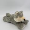 Peluche loup gris NATURE PLANET