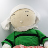 Grande peluche poupée Bécassine HACHETTE 1999 AJENA 70 cm