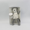 Doudou et compagnie panda blanc gris étoiles