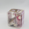 Mini doudou lapin rose fleur Lilirose KALOO
