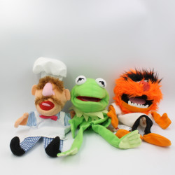 Lot de marionnettes peluches The Muppets Show