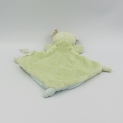 Doudou plat koala vert bleu KIMBALOO