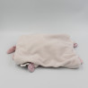 Doudou et compagnie plat ours rose mauve Collector