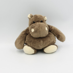 Doudou hippopotame marron HISTOIRE D'OURS
